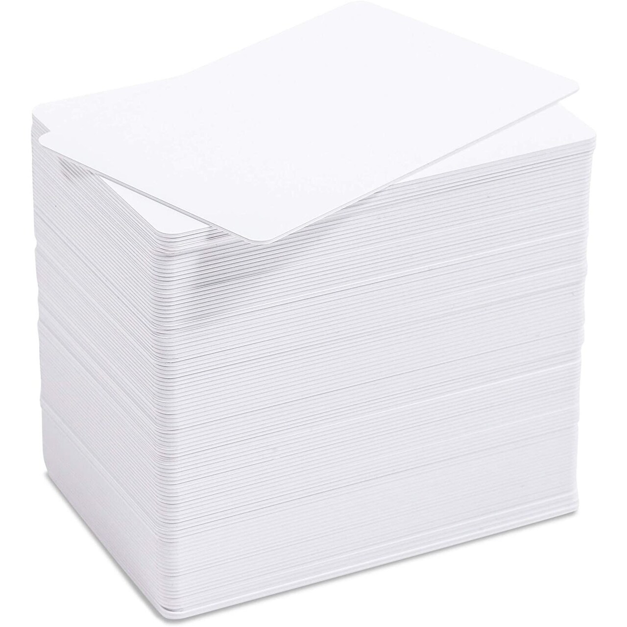 Inkjet Printable Compatible PVC Cards for ID (3.35 x 2.15 in, 100 Pack)